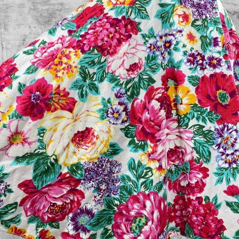 VTG RSVP Floral A-line Dress